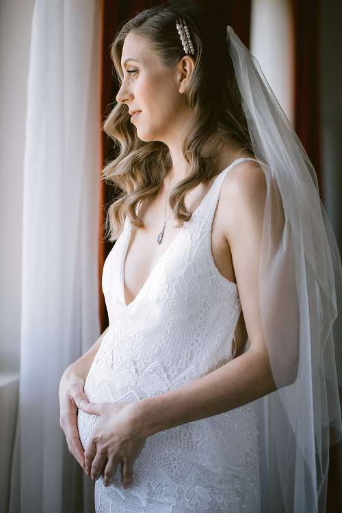 Bride Getting Ready