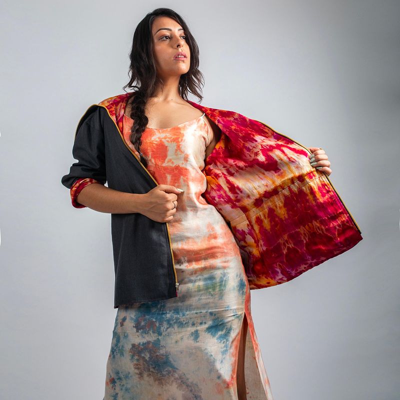 Slip Dress Iced Peach