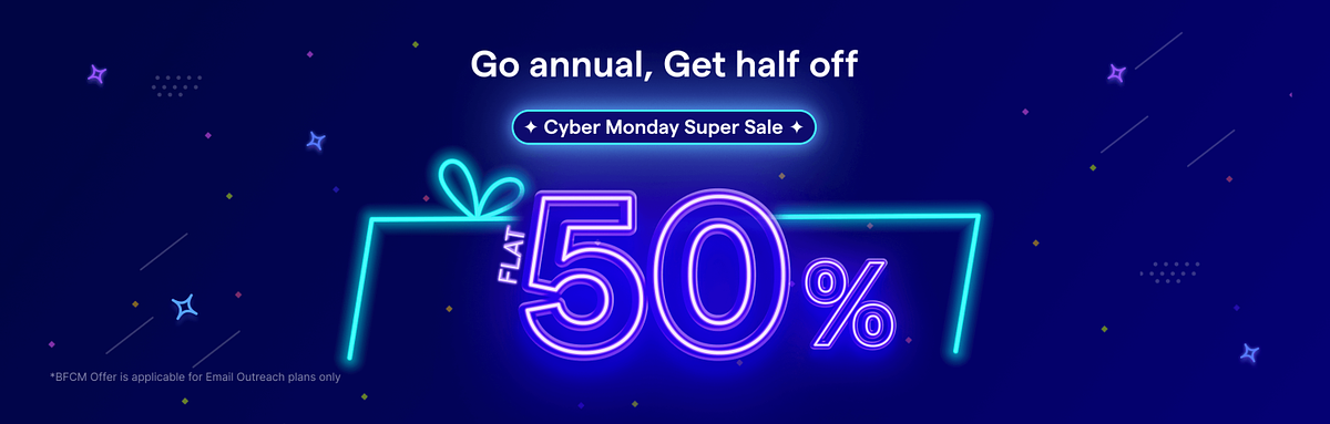 Saleshandy BF-Angebot-Screenshot