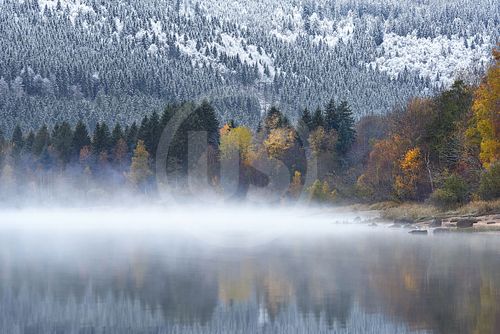 Schluchsee an einem Wintertag
