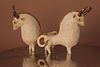Pair of Cretan Bulls