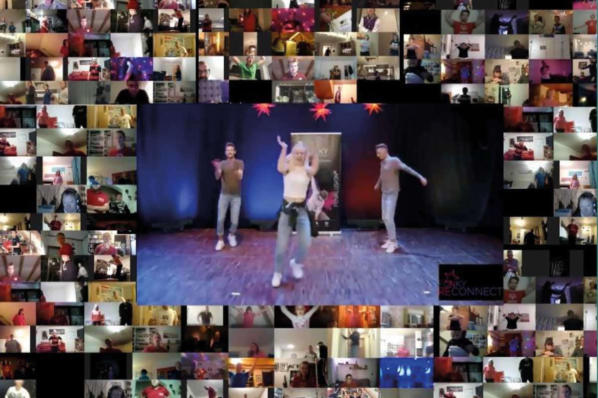 Inklusiver Karnevalsspaß: Knapp 400 Teilnehmer, darunter die Ibbenbürener Kickers, via Zoom dabei.